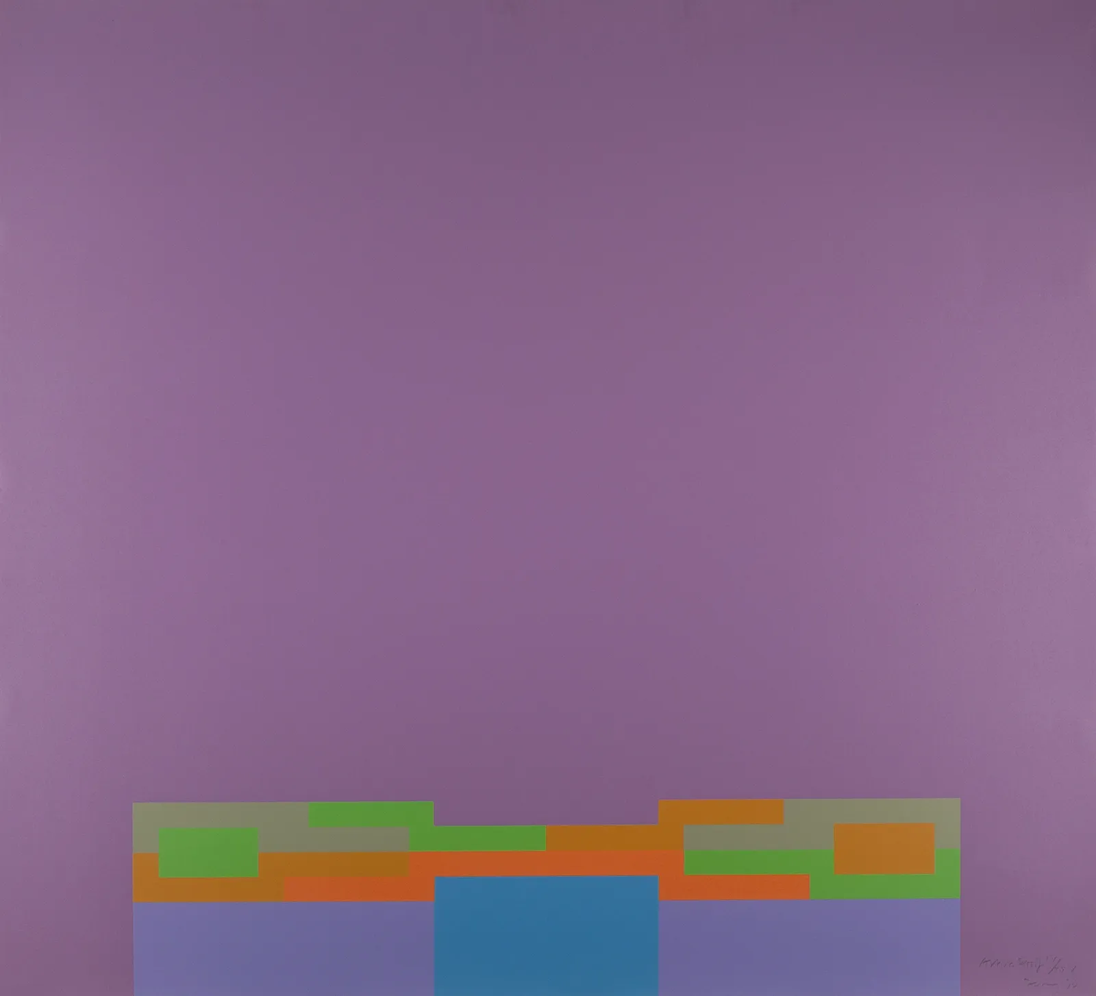 Robyn Denny, Light of the World G, 1970