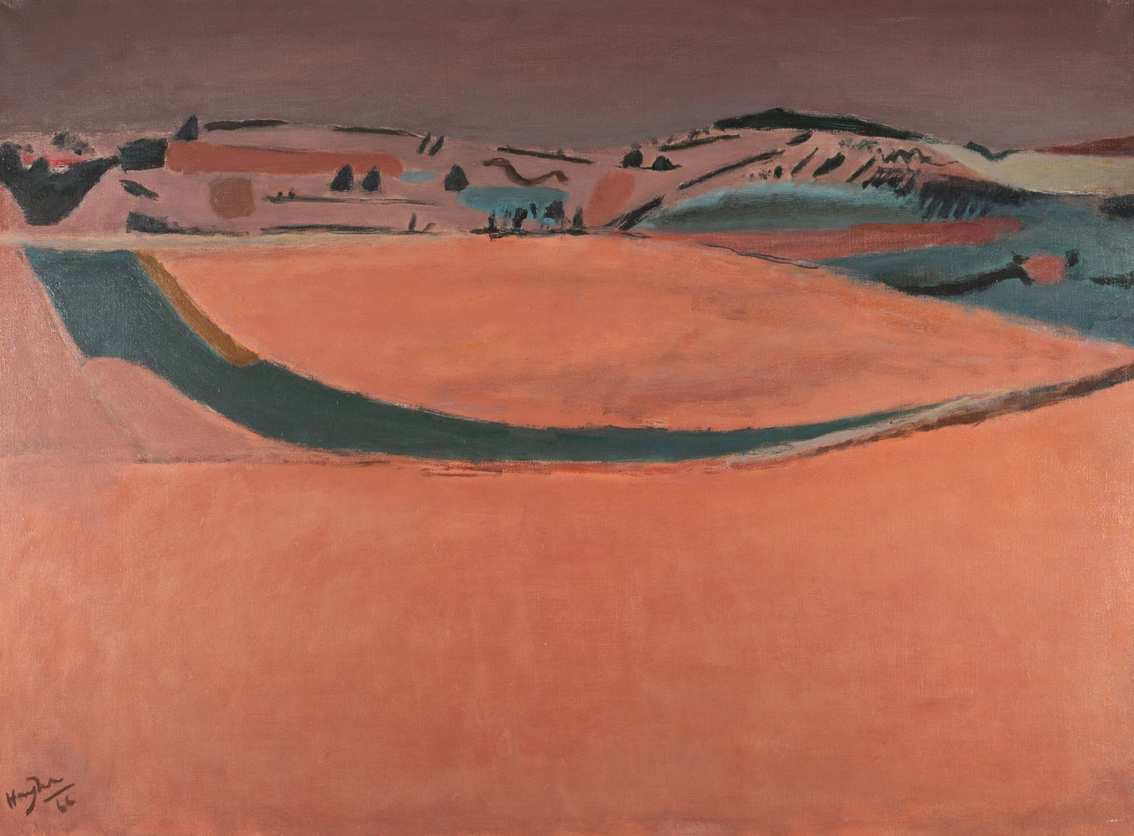 Henri Hayden, Les Collines, 1966