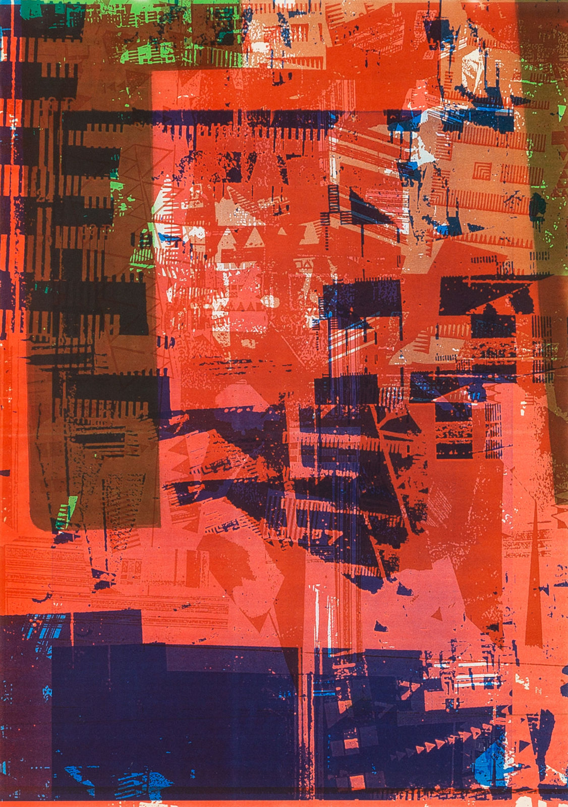 Gordon House, Still Working, from the FLW/ Highbury Portfolio Suite, 1987