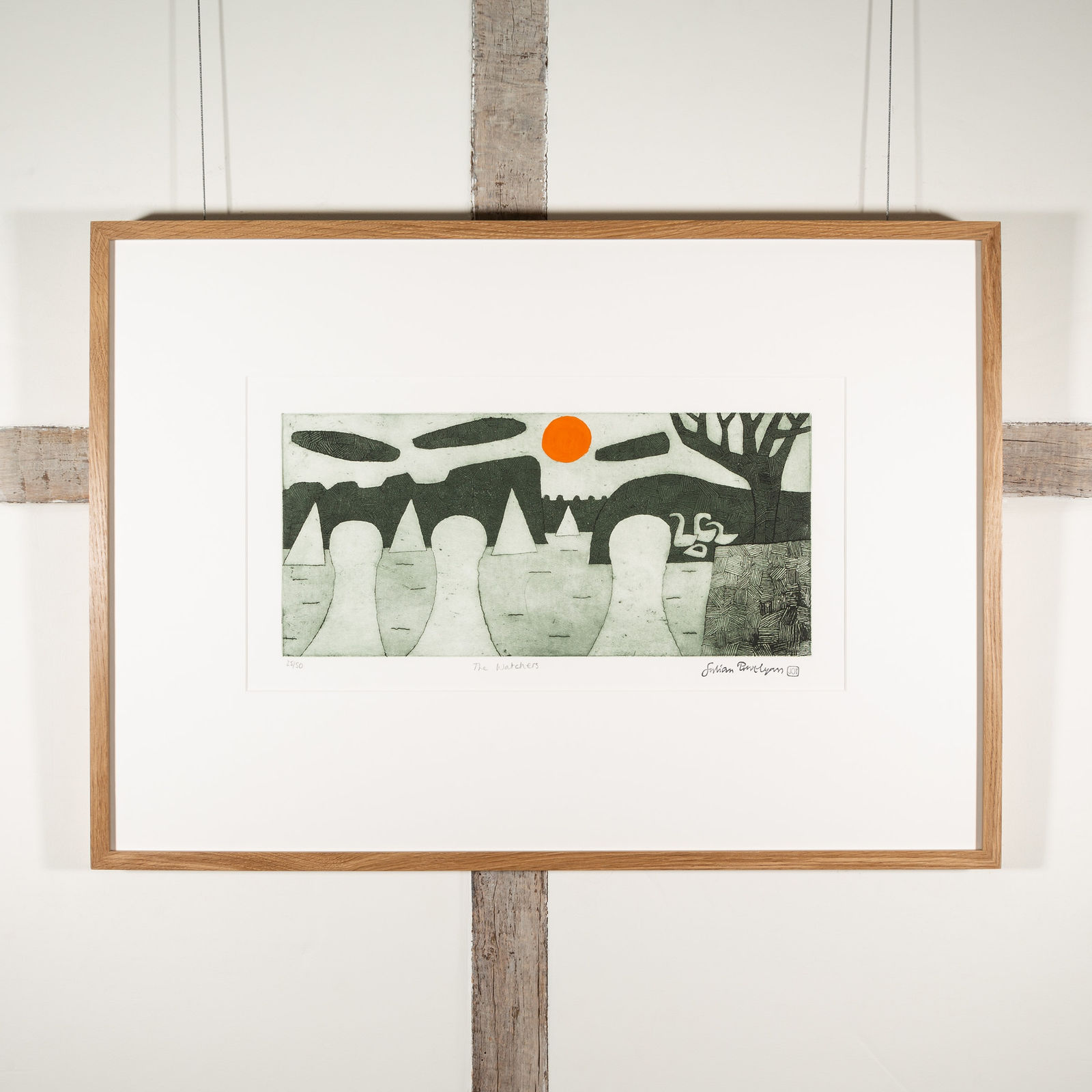 Julian Trevelyan, The Watchers, 1984