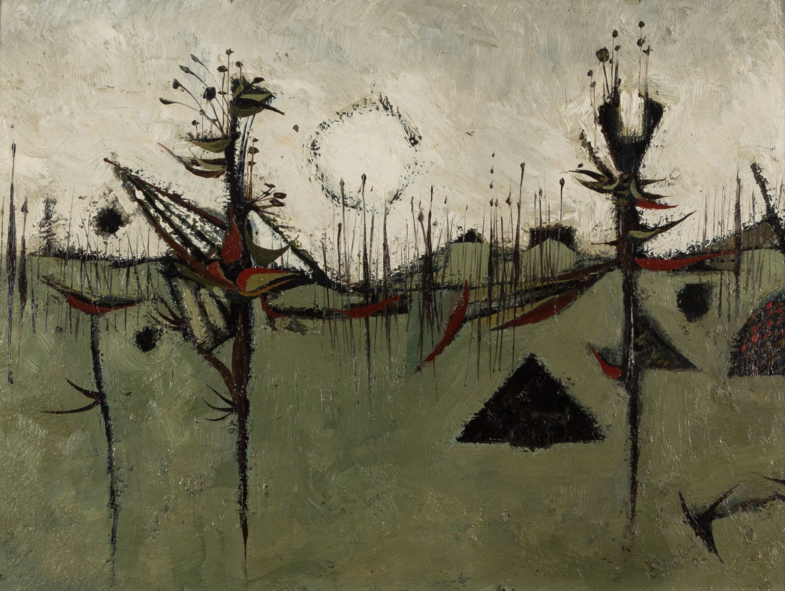 Alan Reynolds, Two Bushes, Shoreham, 1952