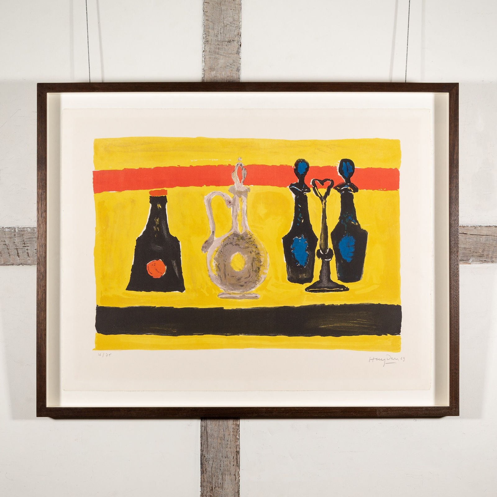 Henri Hayden, Nature morte (Still life), 1969