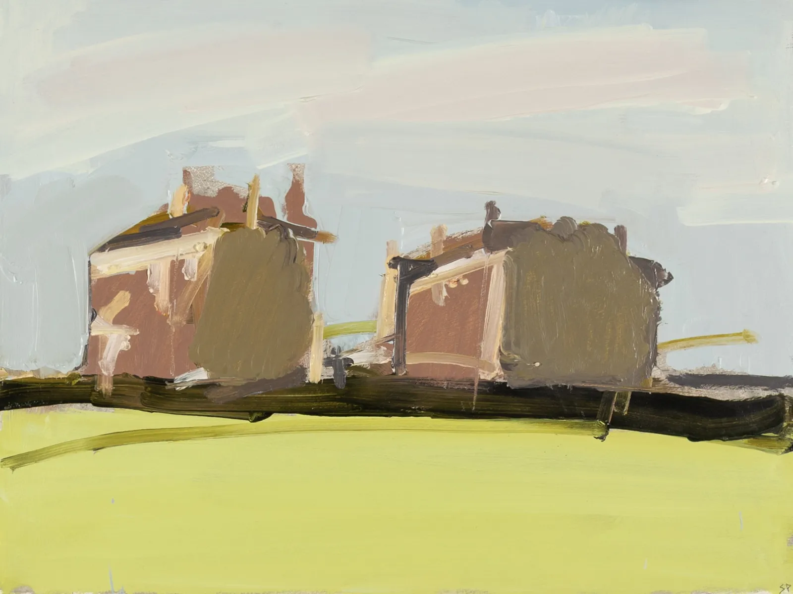 Stephen Palmer, Two London Houses, 2025