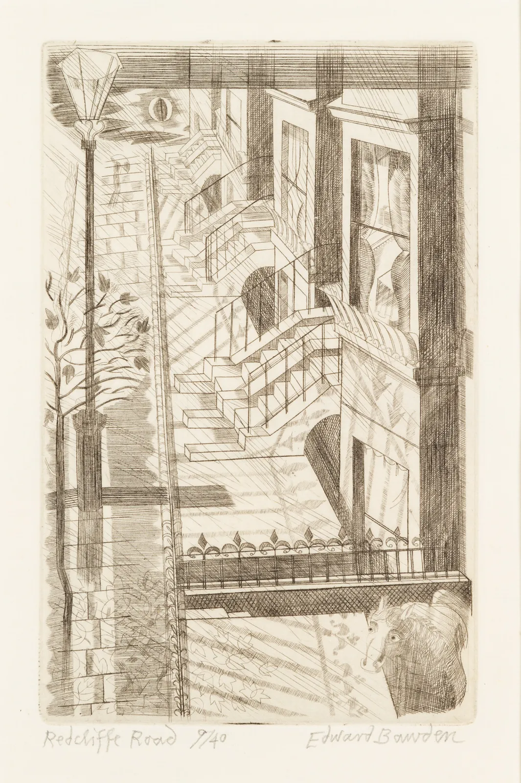 Edward Bawden, Redcliffe Road