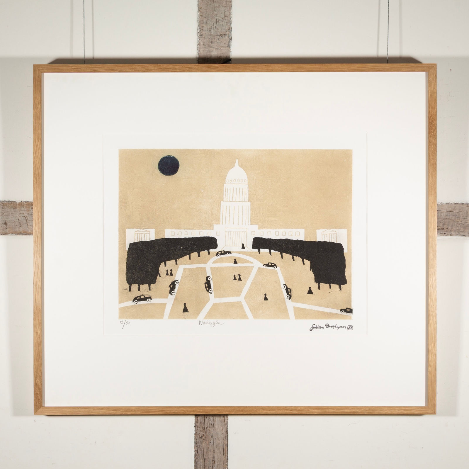 Julian Trevelyan, Washington, 1982