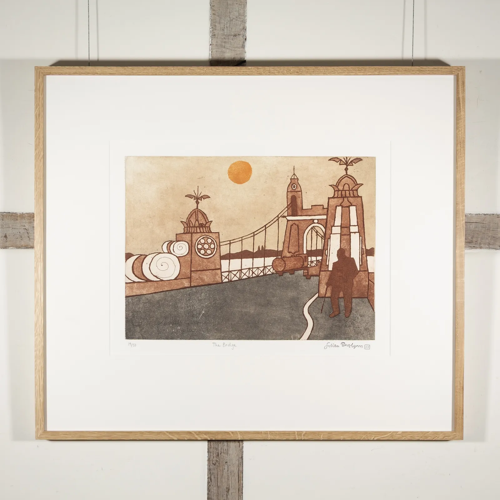 Julian Trevelyan, The Bridge (Hammersmith), 1985