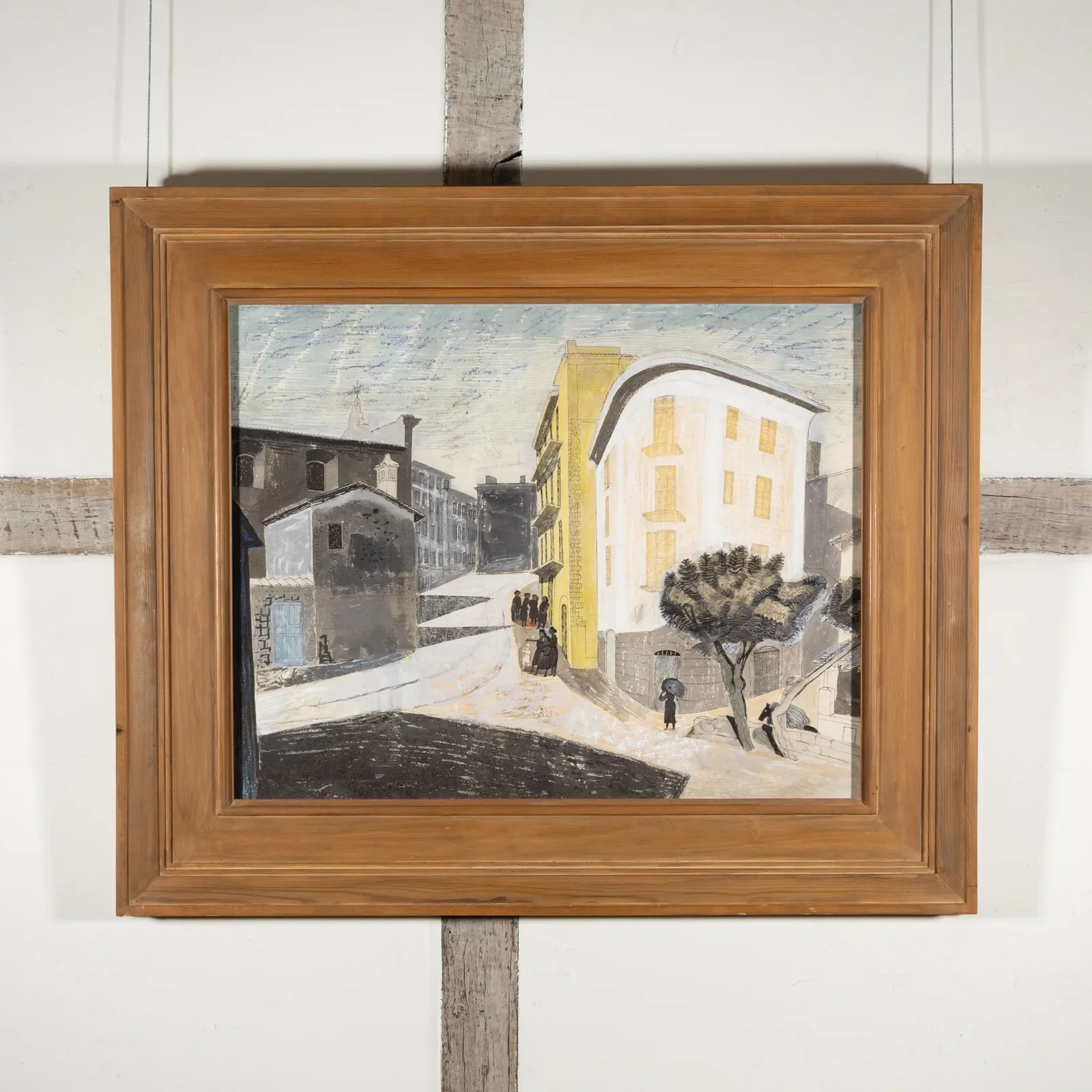 Edward Bawden, Enna, Sicily, 1952