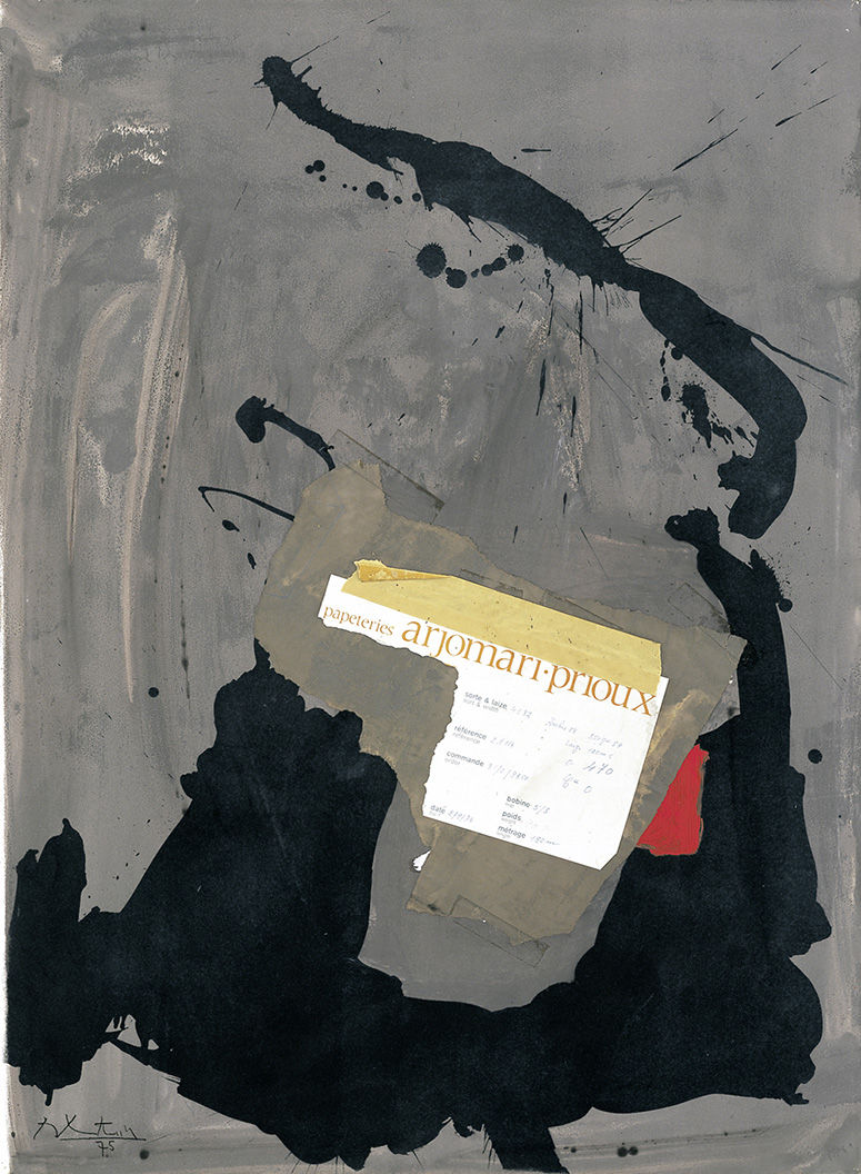 Robert Motherwell, PAPETERIES, 1975