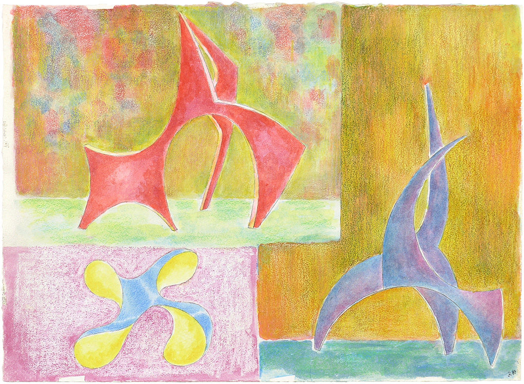 James Rosati, UNTITLED (SCULPTURE STUDY), 1983