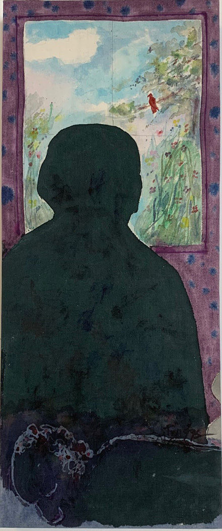 Leo Twiggs, SHELTERED IN PLACE #2, 2020