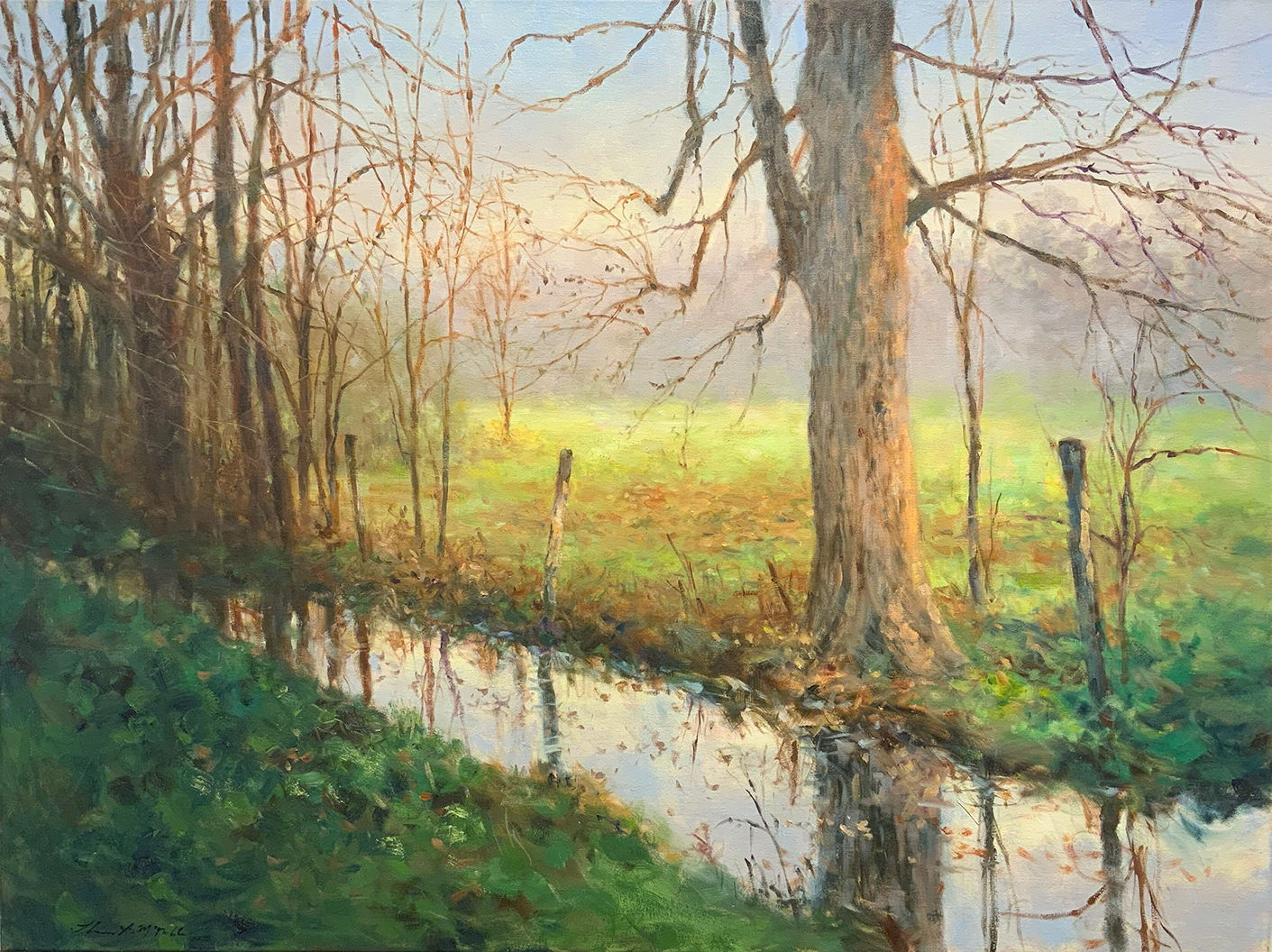 Thomas McNickle, FENCE ROW REFLECTIONS, 2021-24