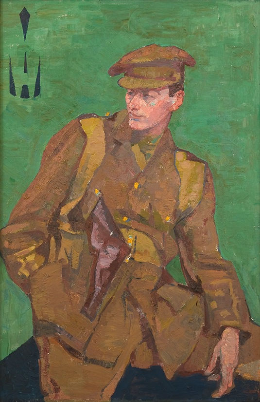 Alfred Wolmark, Portrait of Norman Kohnstamm, 1916