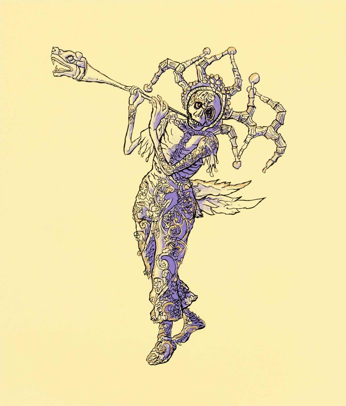 Hew Locke RA, Kings and Queens 4, 2025