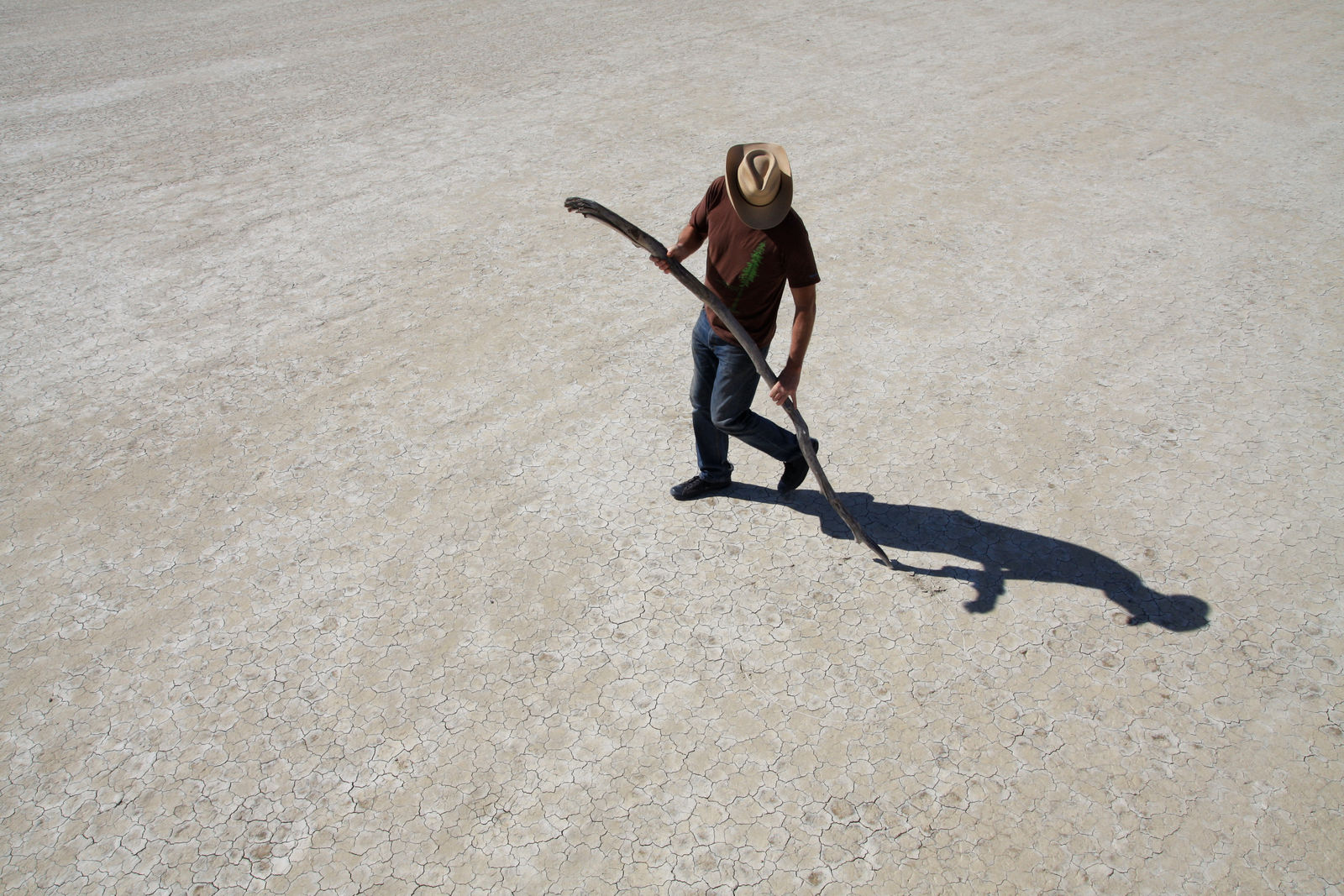 Jim Denevan, Black Rock Desert, 2009