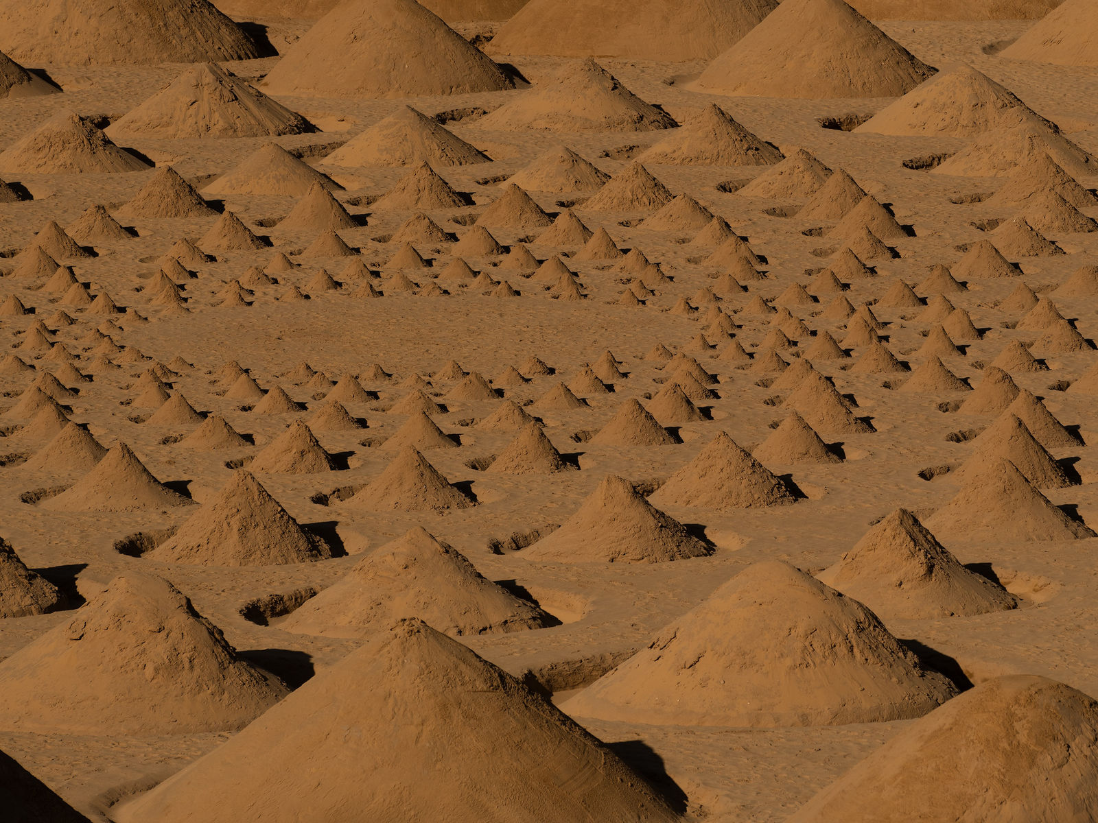 Jim Denevan, AlUla Saudi Arabia, 2022