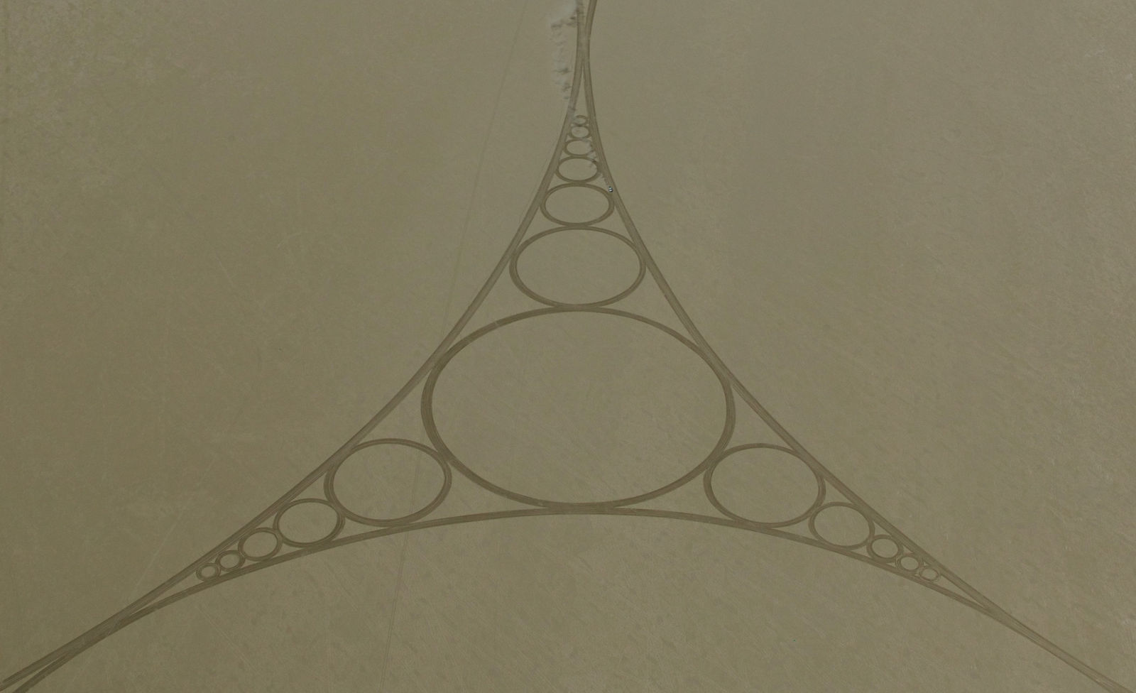 Jim Denevan, Black Rock Desert, 2009