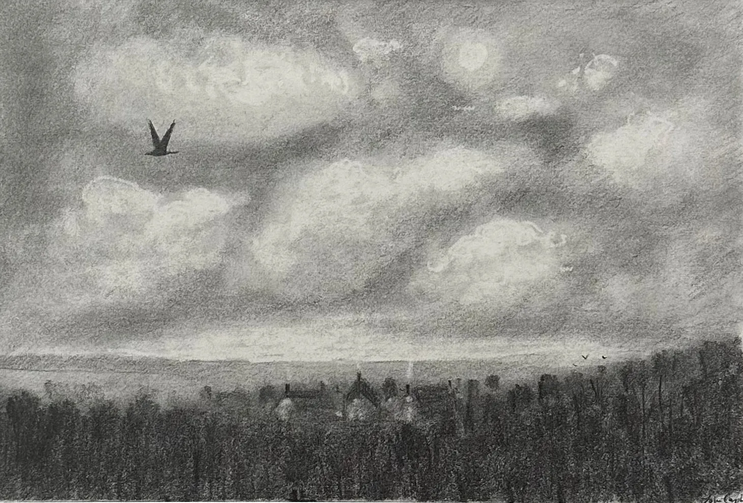 John Caple, 46. How high beyond all height, 2023