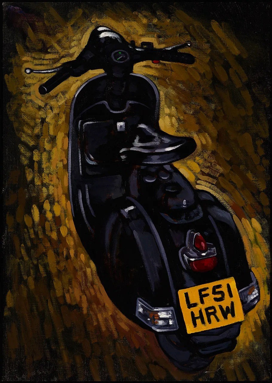 Paul Simonon, Vespa, 2014