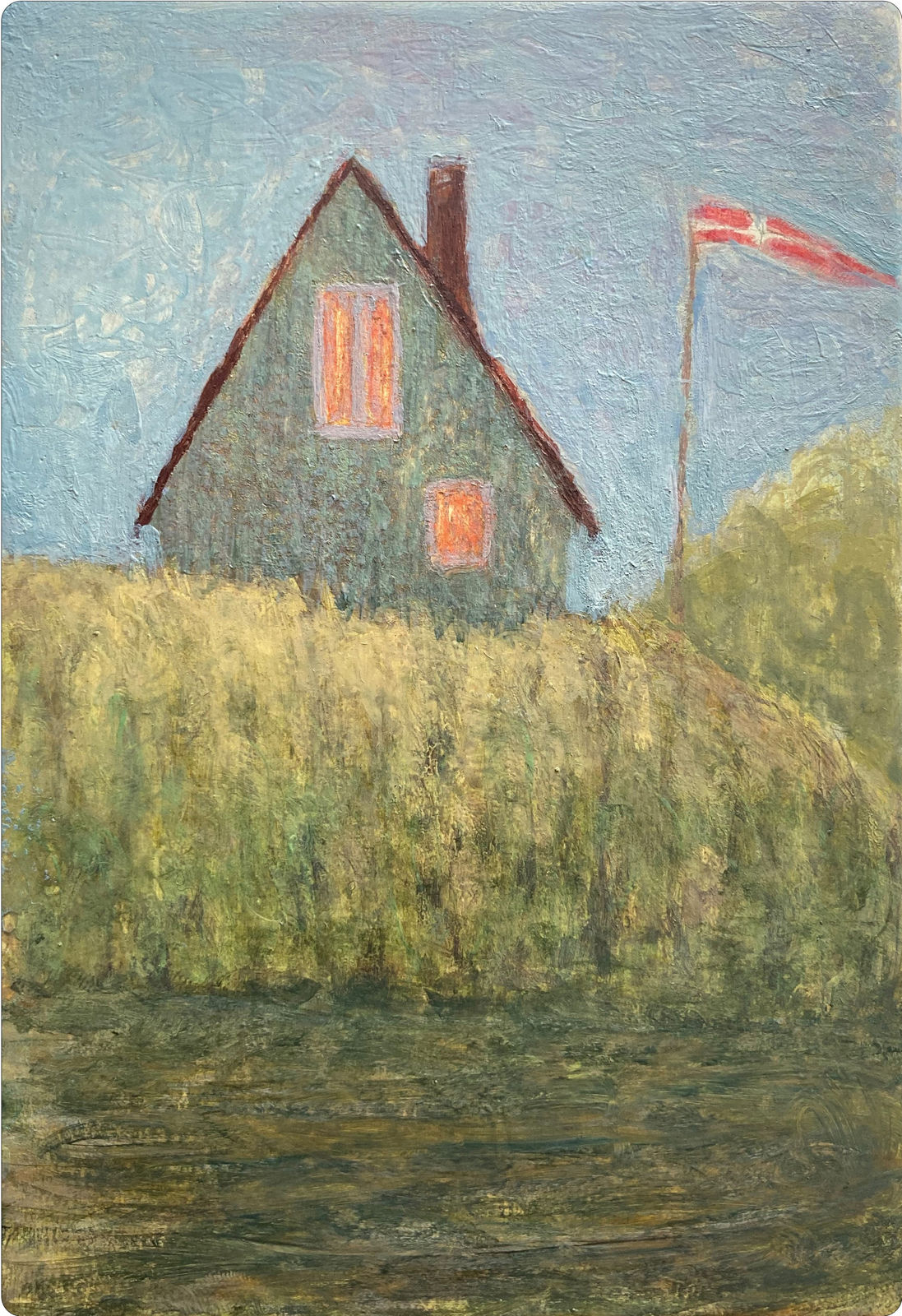 Heidrun Rathgeb, 35. Sunset in a Window, 2021