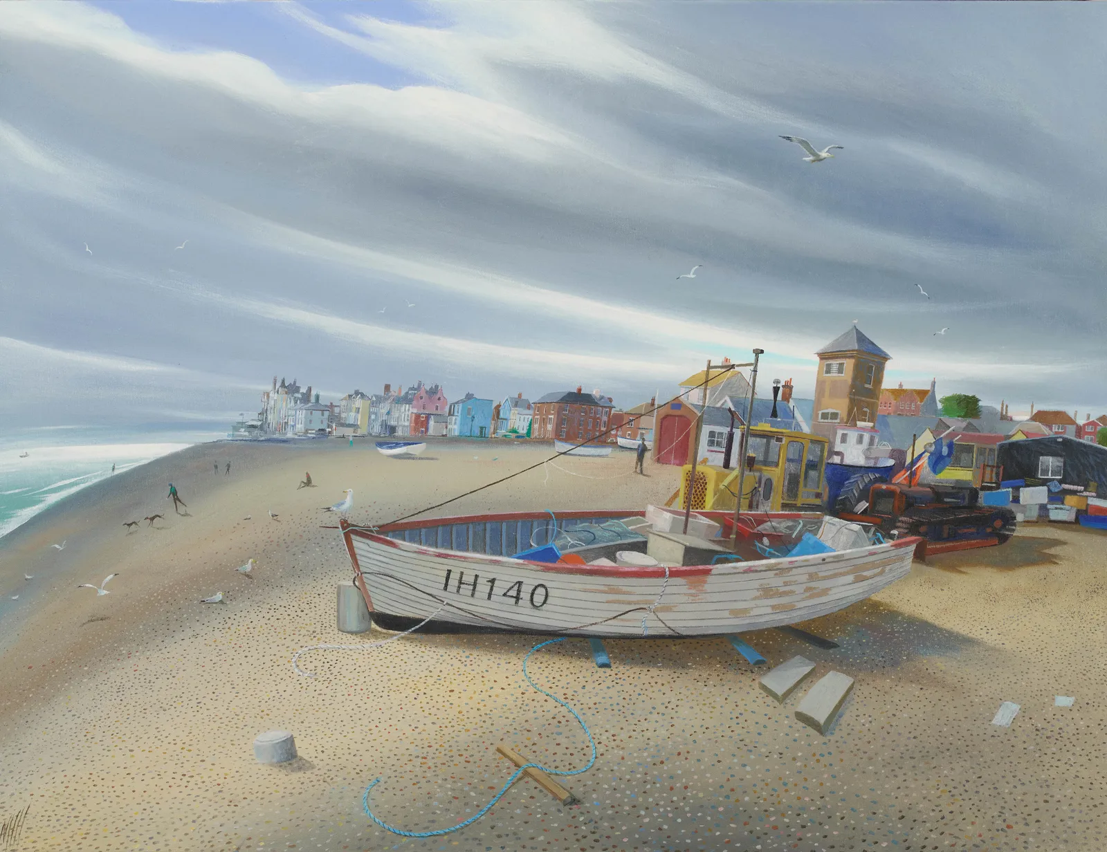 Nicholas Hely Hutchinson, 50 The Beach at Aldeburgh, 2023