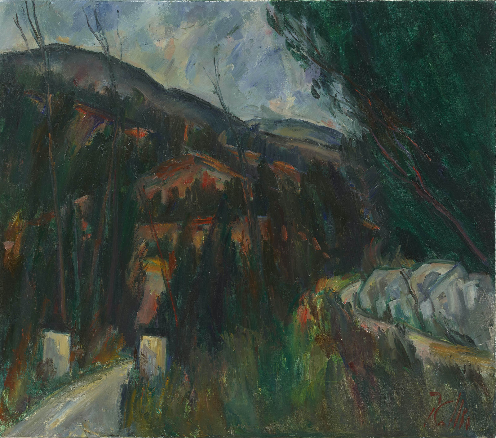 Peter Collis, Landscape at Knockree, Co. Wicklow
