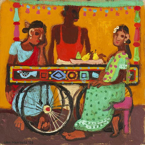 Leon Morrocco, Fruit Stall, Madurai