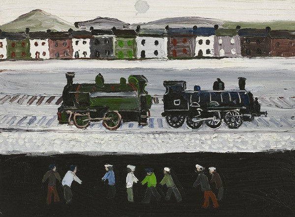 Fred Yates, Two Locomotives, 2007