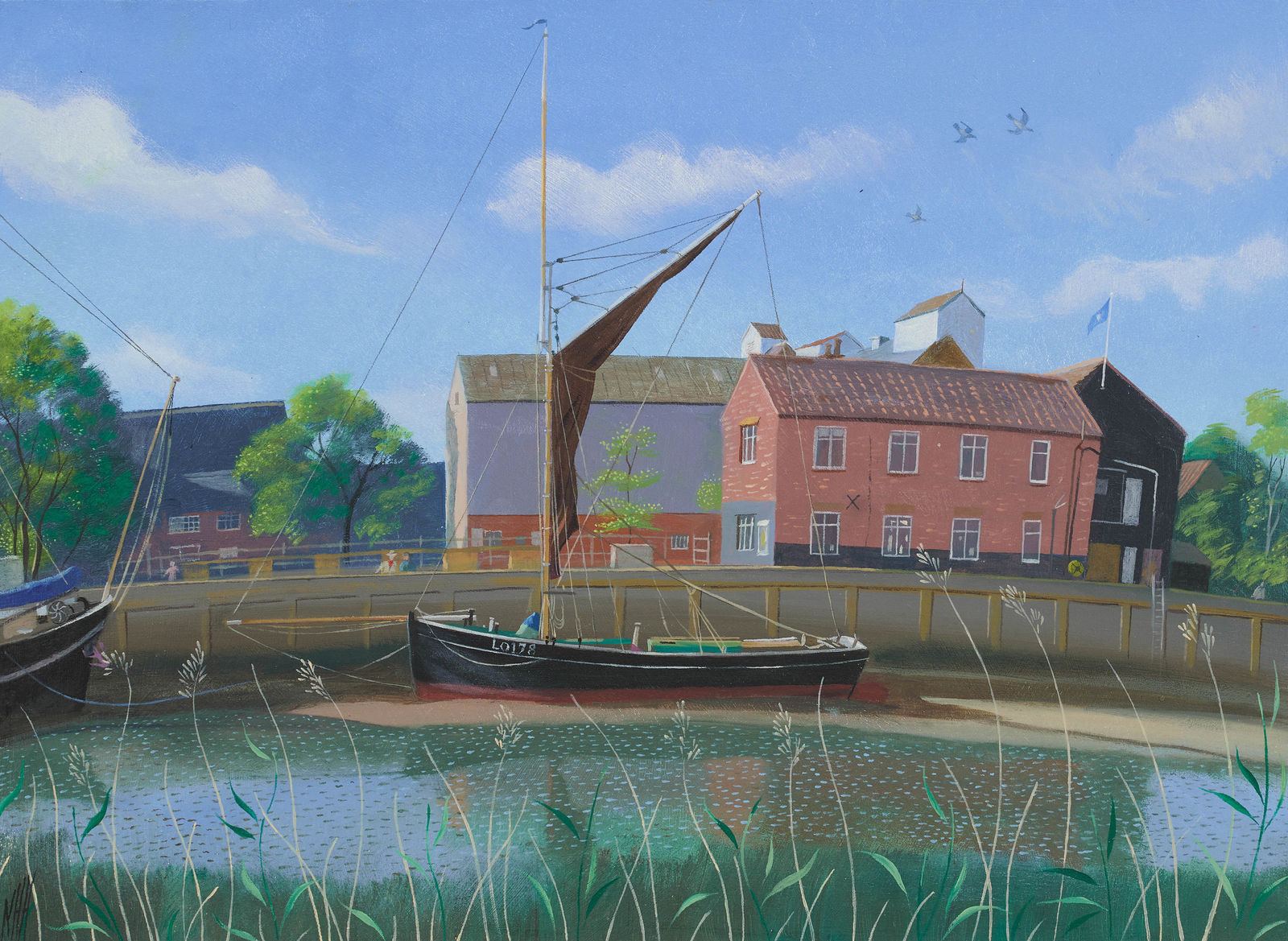 Nicholas Hely Hutchinson, 67 Old Boats at the Maltings, 2023