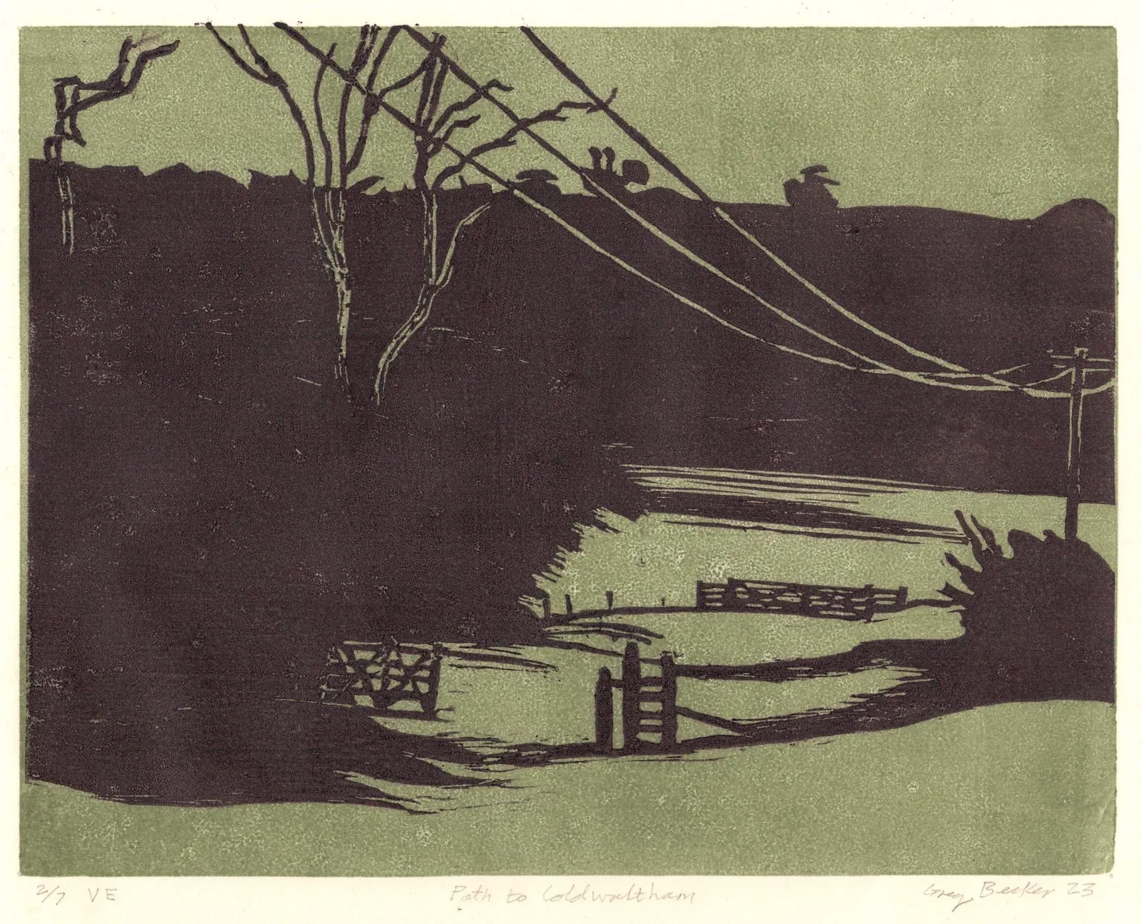 Greg Becker, Path to Cold Waltham, 2023