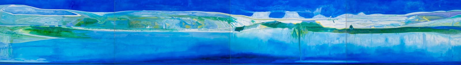 Stéphane Belzère, Grand tableau long n°6, 2012-2013