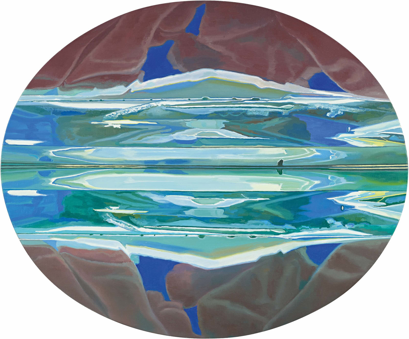 Stéphane Belzère, Ovale-paysage n°5, 2012