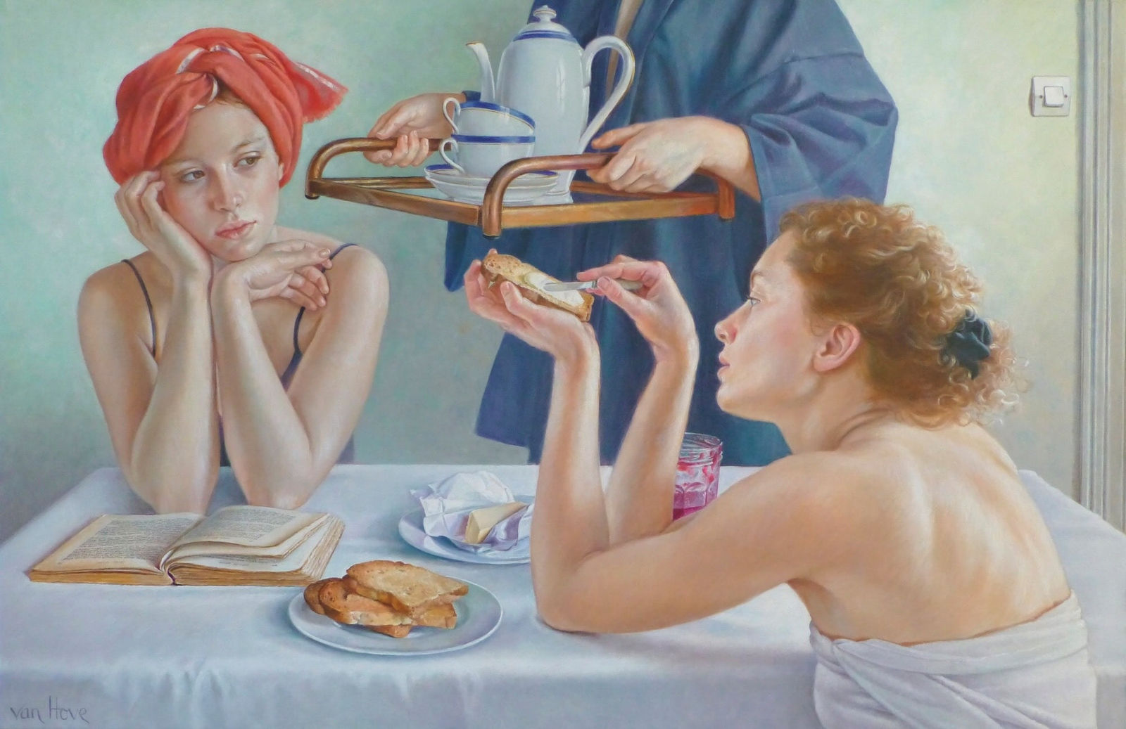 Francine Van Hove, Le café arrive, 2015