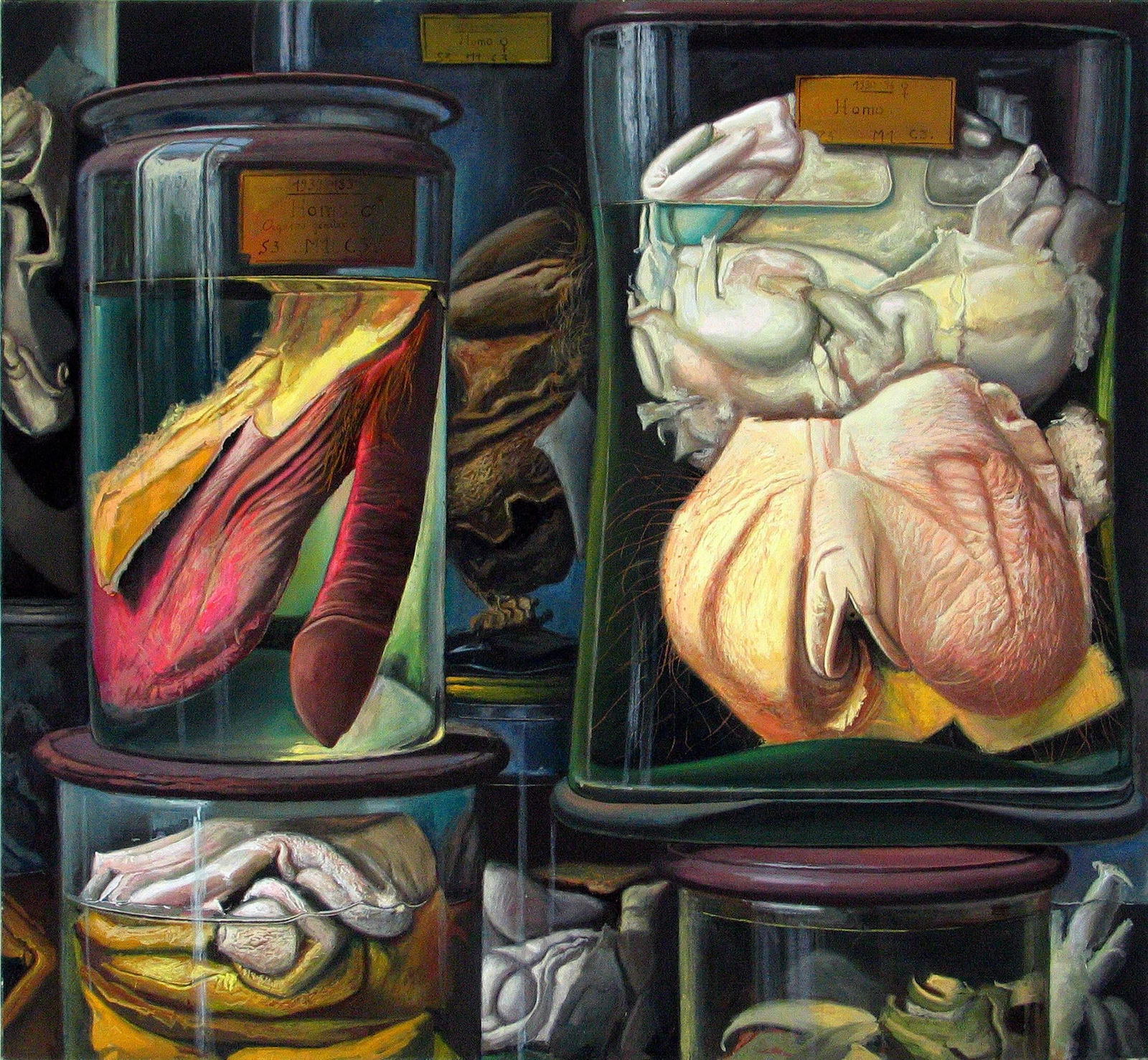 Stéphane Belzère, Adam et Eve n°1, 1996