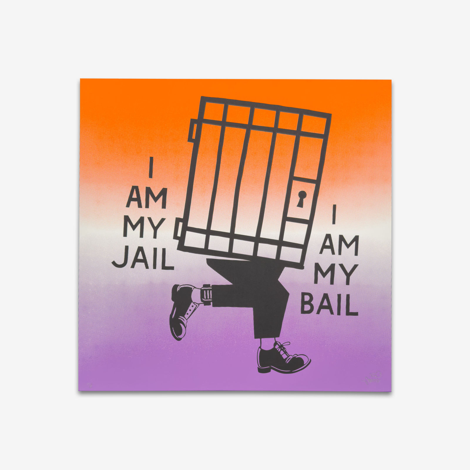 Stephen Powers (ESPO), I am My Jail. I am My Bail, 2024