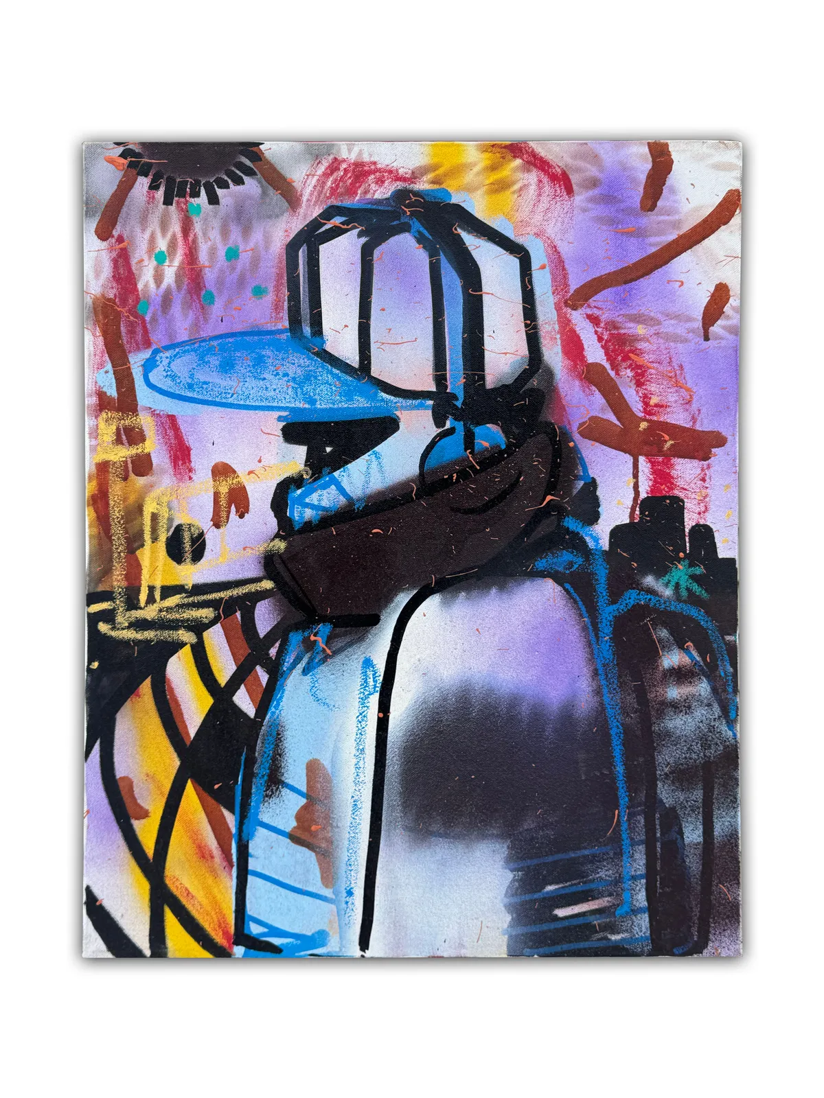 SHOCK UC MSK, Scarf With Eyes, 2024