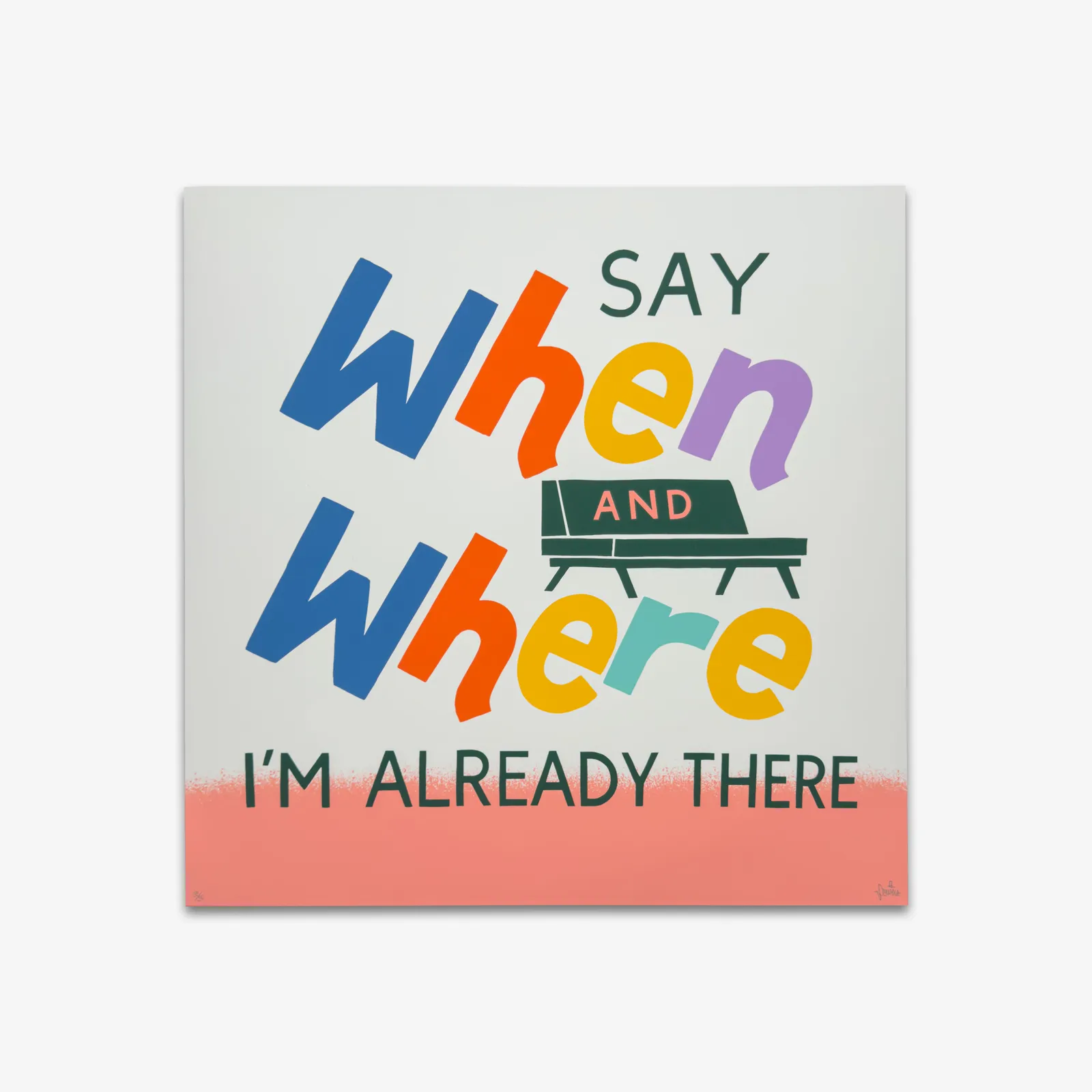 Stephen Powers (ESPO), Say When and Where, I'm Already There, 2024