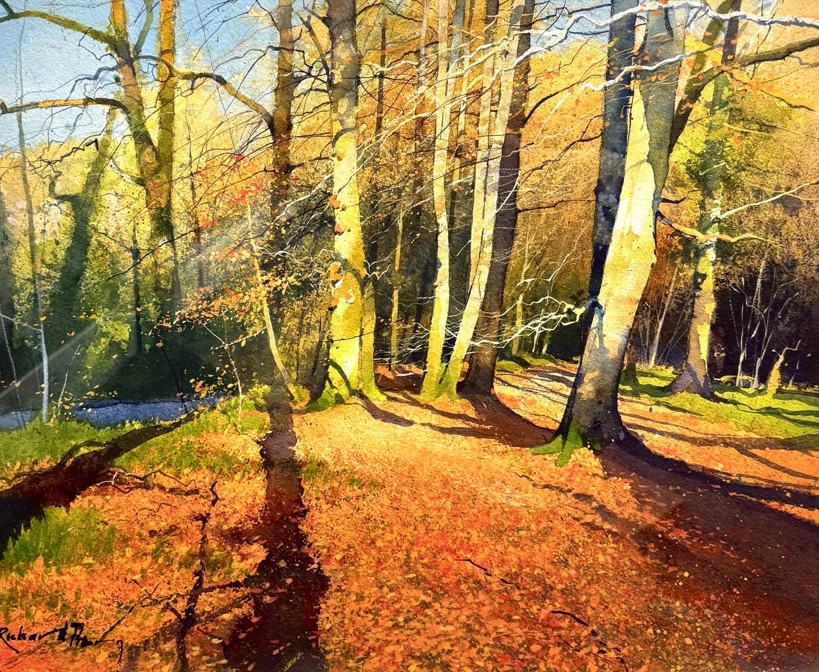 Stock Sale, Richard Thorn: 'Afternoon Shadows'