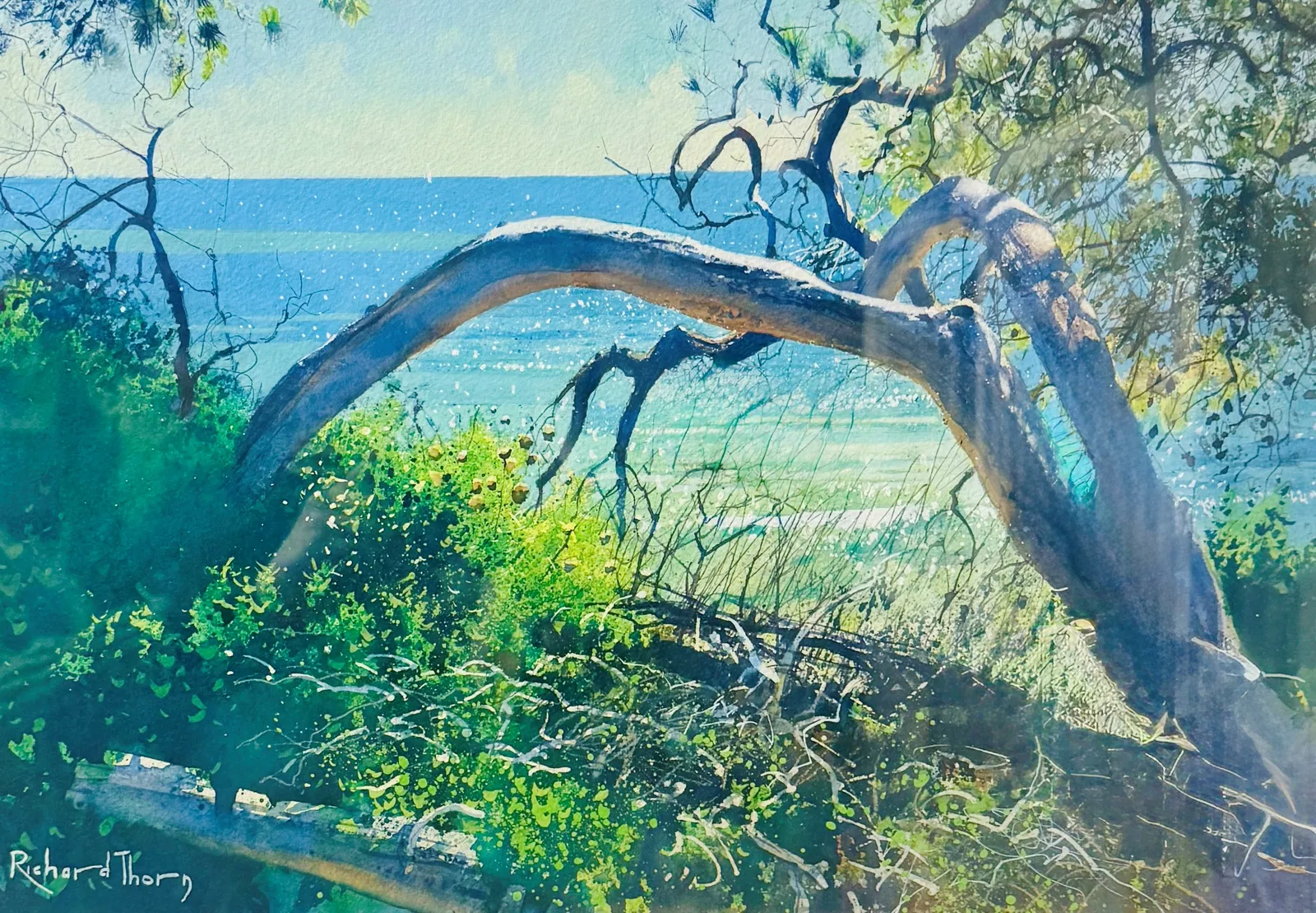 Stock Sale, Richard Thorn: 'Out Beyond the Pines, Juan-Les-Pinn'