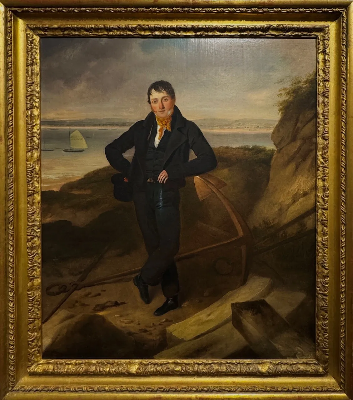 Stock Sale, Richard Livesay (1750-1826): 'Portrait of the Captain of the Isle of Wight Ferry'
