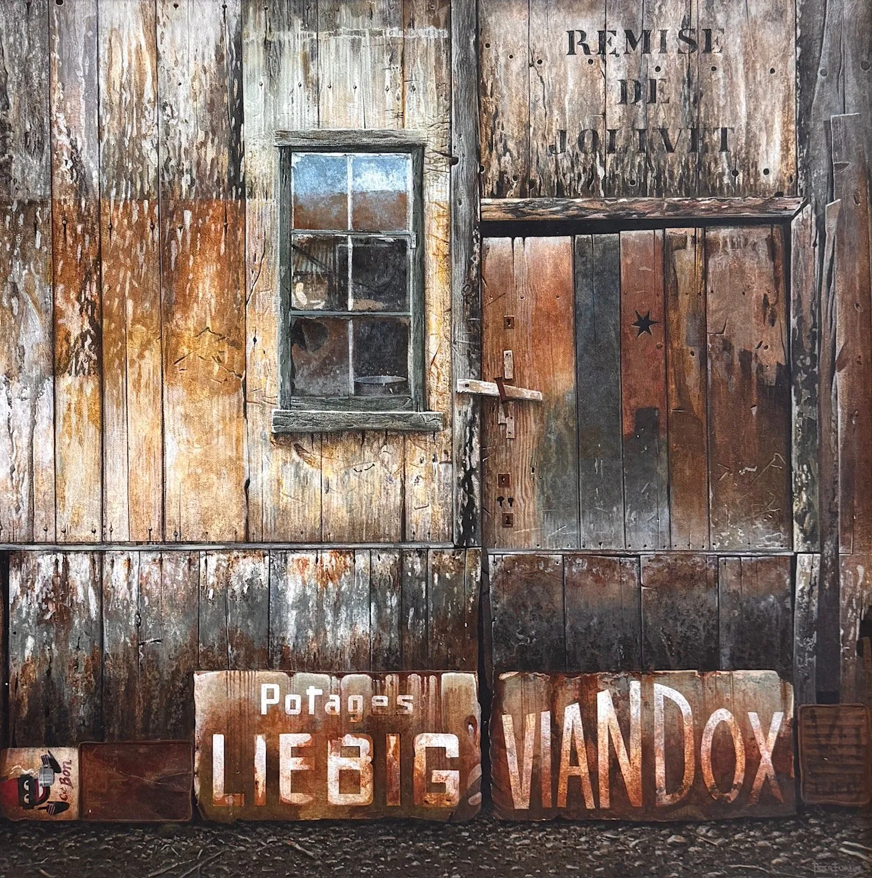 Stock Sale, Peter Evans (b. 1943): 'Doors at Paussac'