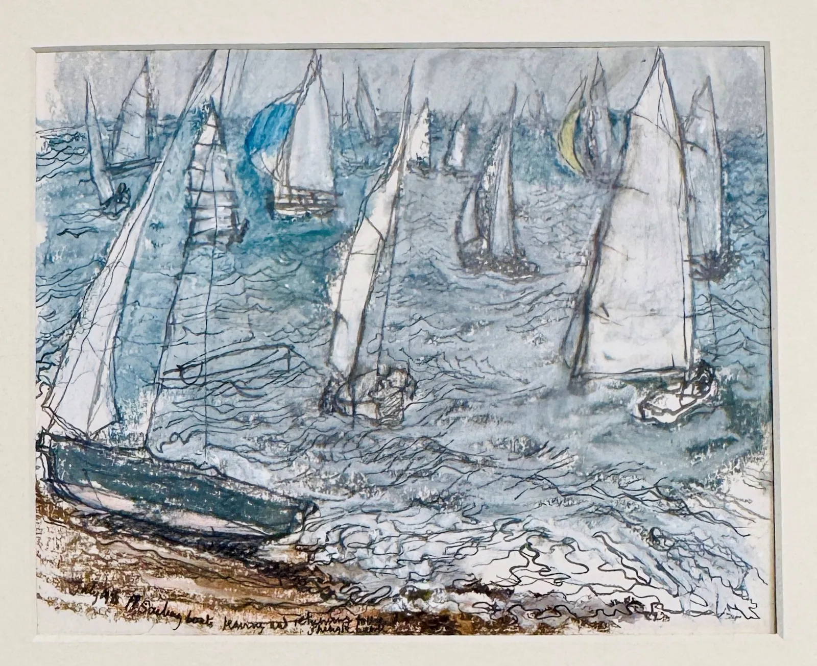 Stock Sale, Pamela Burns (b.1938)