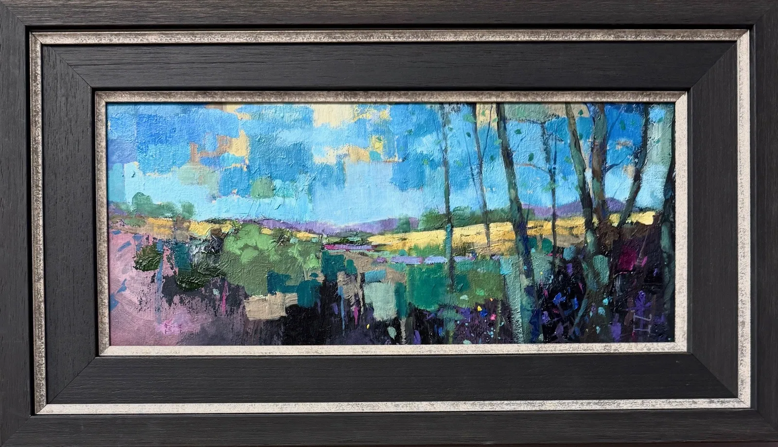 Stock Sale, Nick Heap (b.1959): 'The Malvern Hills Through the Trees'