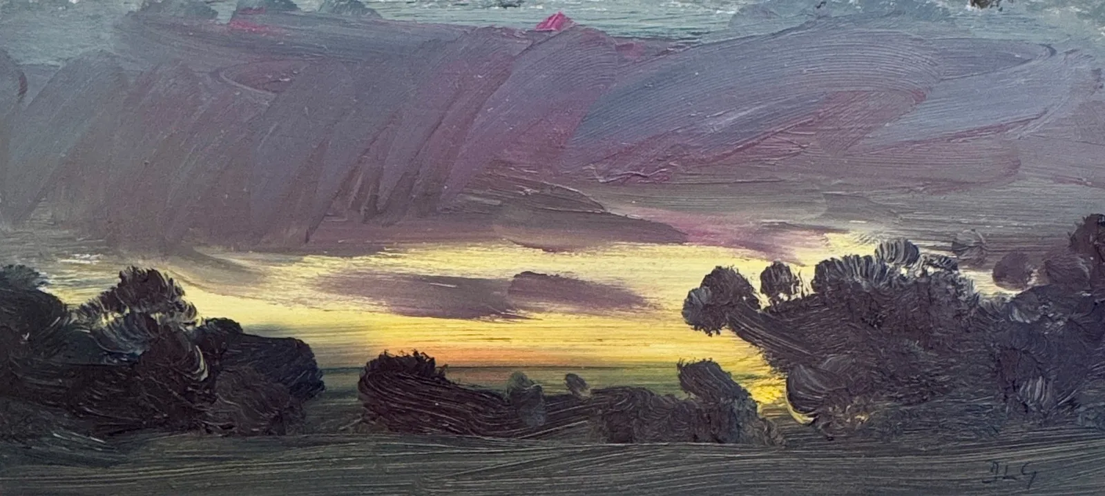 Stock Sale, David Lloyd Griffith (b.1956): 'Fading Light'