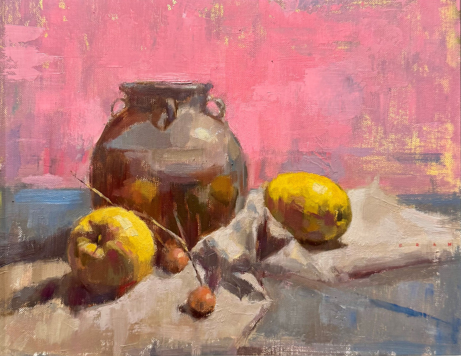 Bran Sivas, Apple, Lemon and Jug