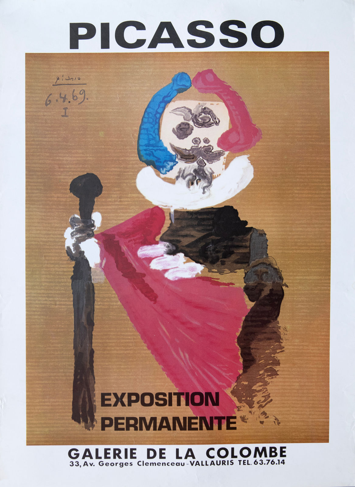 Original Artists' Posters, 47 Pablo Picasso, 'Picasso - Portraits Imaginaires 6.5.69 I'', 1969