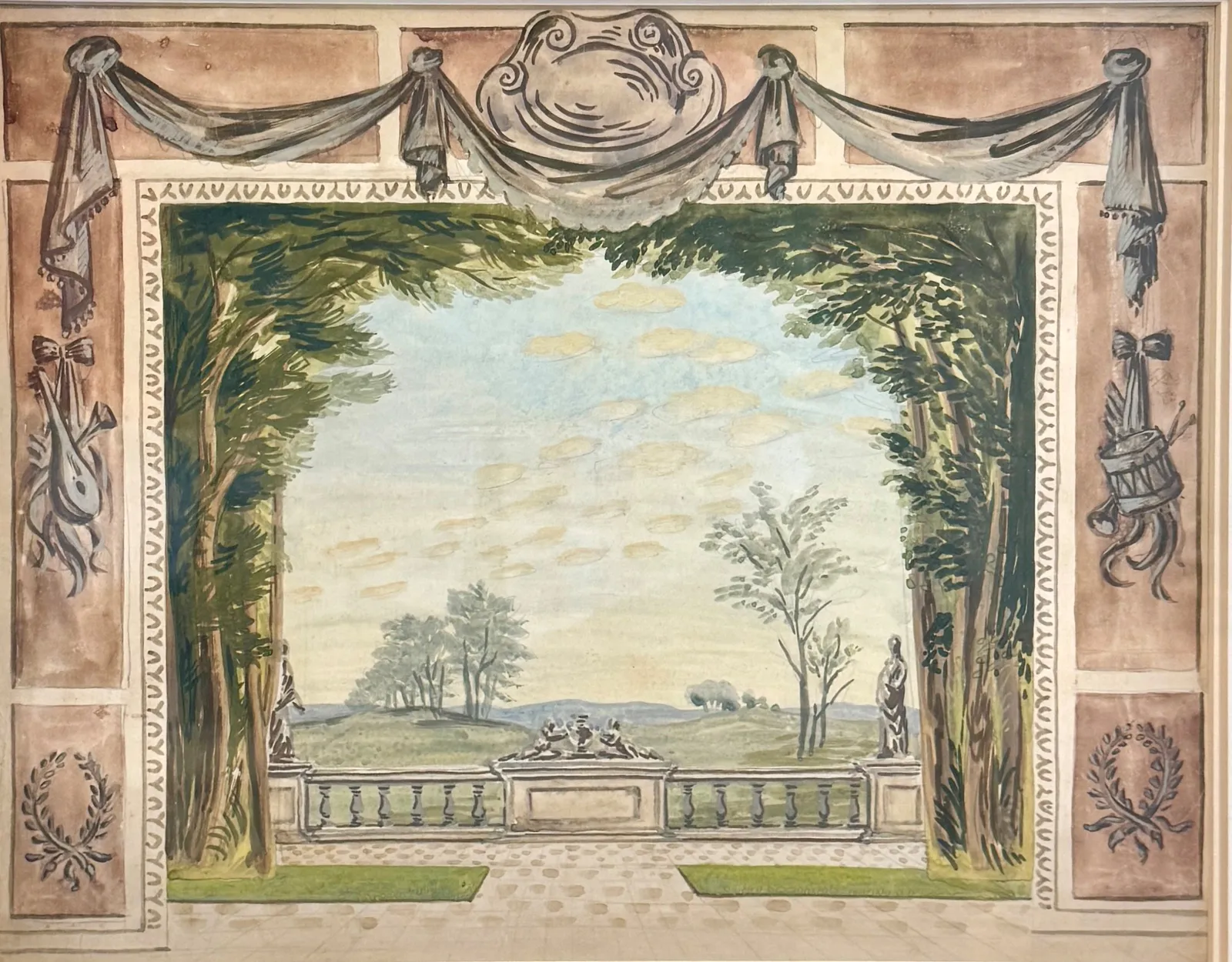 Stock Sale, Anthony baynes (1921-2003): 'Theatre Set Design'