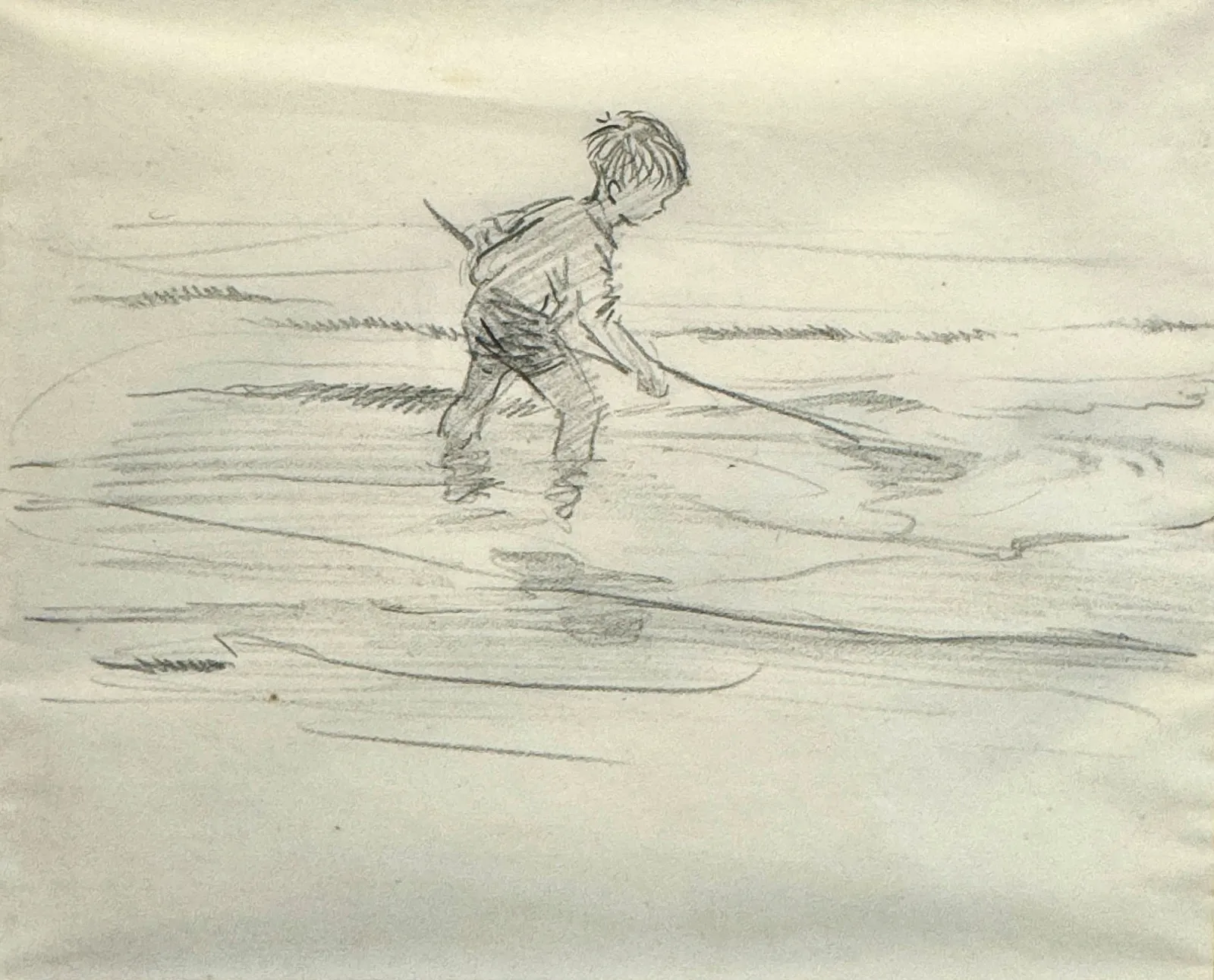 Stock Sale, Eileen Soper, RE (1905-1990): 'Study for Sticklebacks'