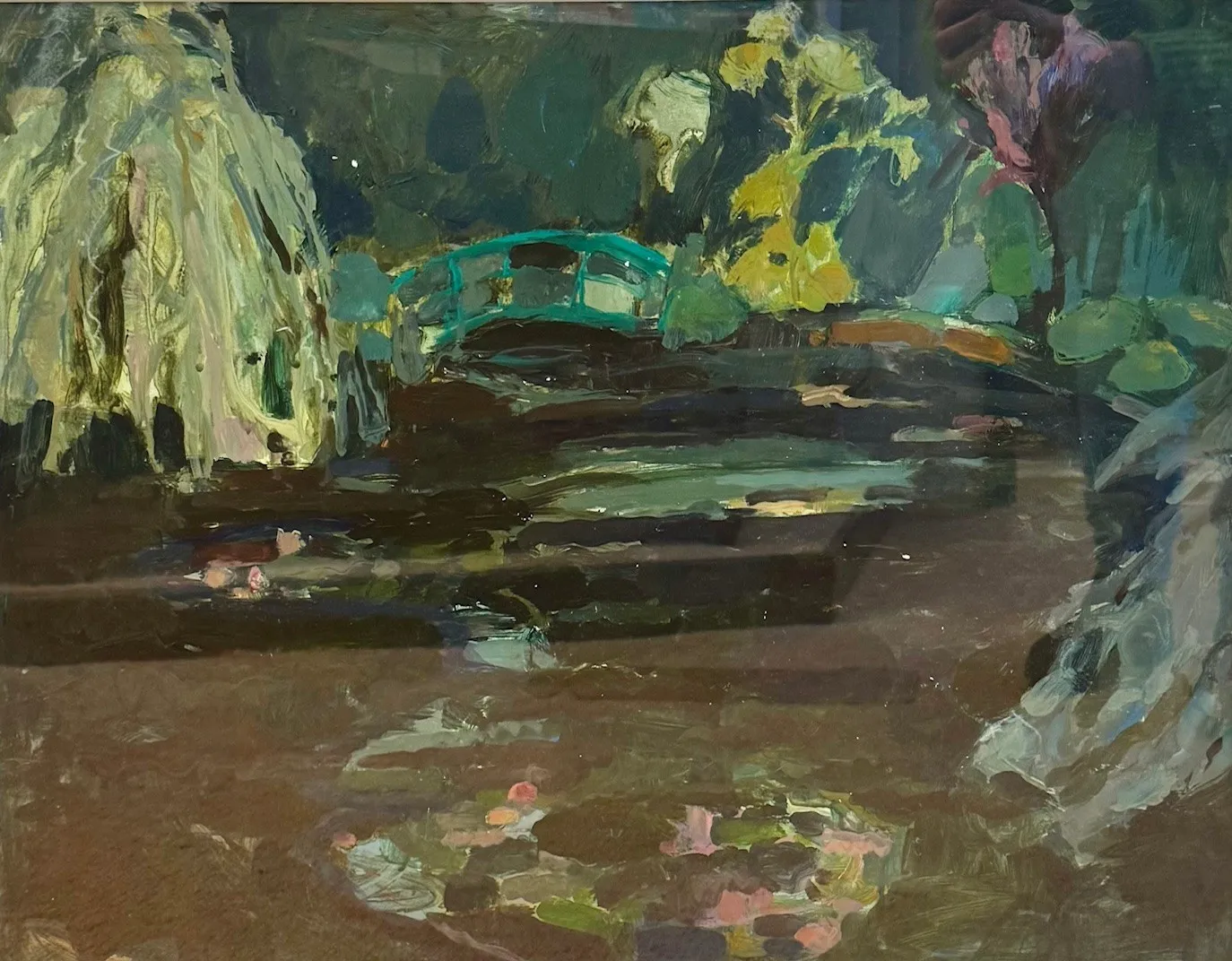 Stock Sale, Sheila MacNab MacMillan (1928-2018): 'Monet's Garden, Giveny'