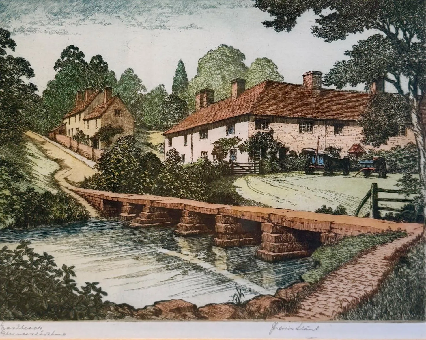 Stock Sale, John Lewis Stant (1905-1964): 'Eastleach, Gloucestershire'