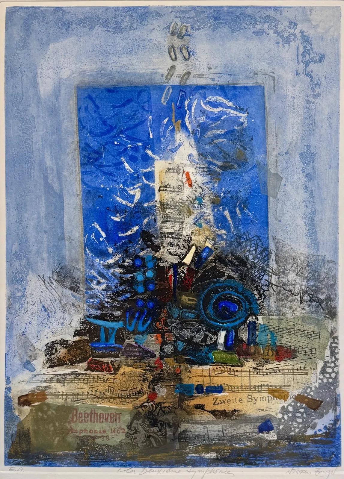 Stock Sale, Nissan Engel (1931-2016): 'La Deuxieme Symphonie'